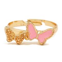 Enamel Zinc Alloy Finger Ring, plated, fashion jewelry & for woman 