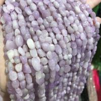 Spodumenite Beads, Nuggets, DIY purple Approx 15 Inch 