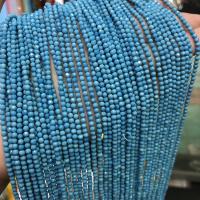 Perles en Turquoise naturelle, Rond, DIY & facettes, blue ciel, 3mm Environ 15 pouce, Vendu par brin