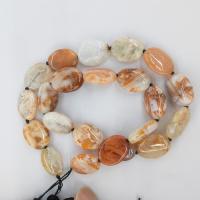 Achat Perlen, oval, 7x15x20mm, 5SträngeStrang/Tasche, verkauft von Tasche