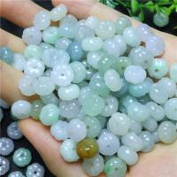 Jadeite Beads, Pumpkin, polished, DIY, green, 10mm 