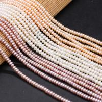 Button Cultured Freshwater Pearl Beads, Round, DIY 4-5mm 