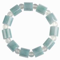 Jadeite Bracelet, Unisex, light blue, 13mm Approx 7.09 Inch 