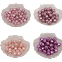 Perles de coquillage moitié percés, Shell Pearl, DIY & semi-foré, plus de couleurs à choisir, 3-18mm, Vendu par PC