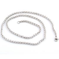 Мода нержавеющей стали ожерелье цепь, нержавеющая сталь, разный размер для выбора, продается PC