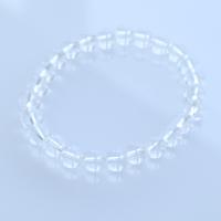 Bracelets quartz, quartz clair, poli, DIY & normes différentes pour le choix & pour femme, blanc cm, Vendu par brin