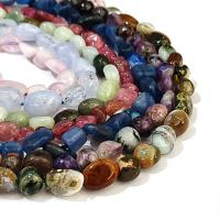 Perles de pierre gemme mixte, Pierre naturelle, Irrégulière, différents matériaux pour le choix & unisexe, plus de couleurs à choisir Environ 14.96 pouce, Vendu par brin