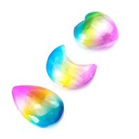 Гипсовой камень Декоративные украшения, полированный, цвет градиента & разные стили для выбора, разноцветный, 5~8cm, продается PC