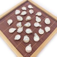 Natural Freshwater Pearl Loose Beads, fashion jewelry & DIY, white, 10-11x12-15mm 