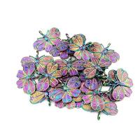 Zinc Alloy Necklace, Butterfly, colorful plated, Unisex Approx 17.72 Inch 