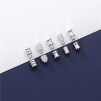 Sterling Silver Screw Clasp, 925 Sterling Silver, DIY Approx 1.1mm 