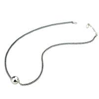 Ожерелье ручной латунные, Латунь, с 1.18inch наполнитель цепи, Женский, длина:Приблизительно 15.35 дюймовый, продается PC
