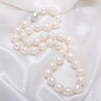 Natural Freshwater Pearl Necklace, irregular 10-11cm Approx 17.7 Inch 