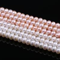 Perlas Patata Freshwater, Perlas cultivadas de agua dulce, Bricolaje, más colores para la opción, 5-6mm, longitud:aproximado 15 Inch, Vendido por Sarta