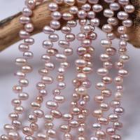 Rice Cultured Freshwater Pearl Beads, irregular, DIY, purple, 4-5mm Approx 15 Inch 