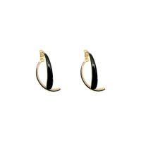 Ear Jacket, Zinc Alloy, 925 thailand sterling silver post pin, high quality plated, fashion jewelry & for woman & enamel 