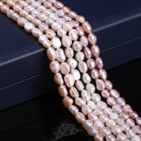 Rice Cultured Freshwater Pearl Beads, irregular, DIY 6-7mm Approx 15 Inch 