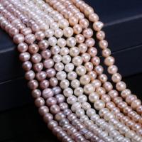 Potato Cultured Freshwater Pearl Beads, DIY 6-7mm Approx 15 Inch 