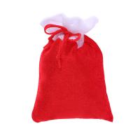 Non-woven Fabrics Drawstring Bag, red 