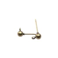 Iron Earring Drop Component, plated 