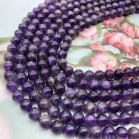 Mixed Gemstone Beads, Natural Stone, with Crystal Thread, Round, polished & Unisex 8mm 
