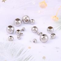 Stainless Steel Beads, 304 Stainless Steel, DIY, silver color 