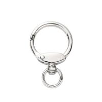 Zinc Alloy Key Clasp Finding, Donut, plated, Unisex 