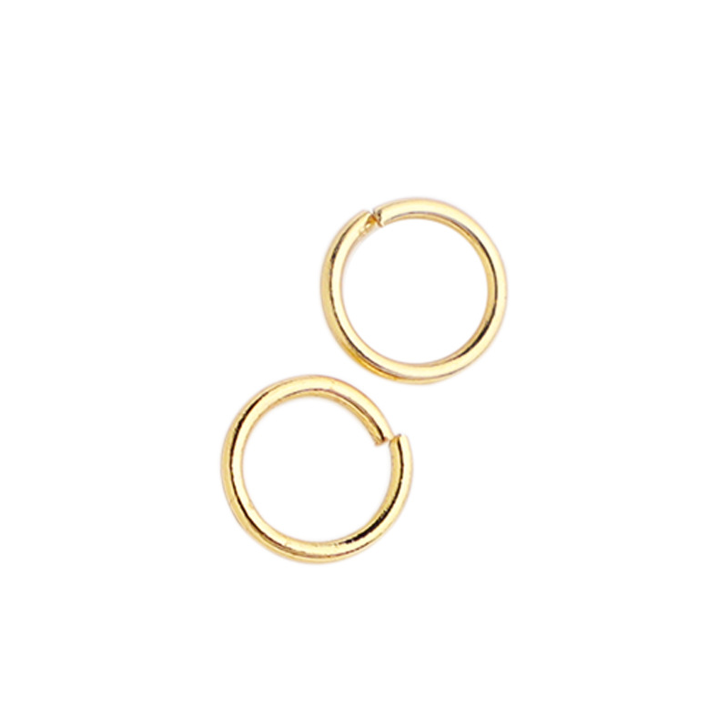 Brass Open Jump Ring, plated, DIY & different size for choice, more colors for choice, Sold By PC