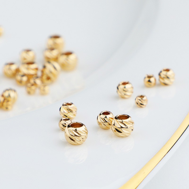 Brass Spacer Beads, plated, DIY & different size for choice, more colors for choice, Sold By PC