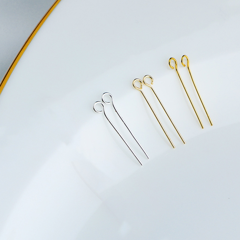 Brass Eyepin, plated, DIY & different size for choice, more colors for choice, Sold By PC