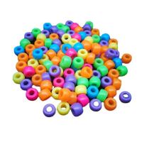 Perles en plastique de mode, tambour, moulage par injection, DIY, multicolore, 1-3cm, Vendu par PC