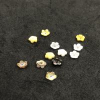 Natural Freshwater Shell Beads, Flower, polished, DIY 