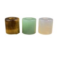 Perles de pierre gemme mixte, Pierre naturelle, pilier, poli, différents matériaux pour le choix, plus de couleurs à choisir Vendu par PC