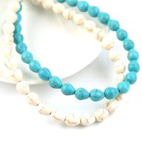 Perles en Turquoise naturelle, larme, poli, DIY, plus de couleurs à choisir cm, Vendu par brin