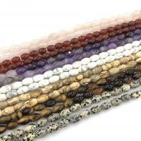 Mixed Gemstone Beads, Natural Stone, Oval, polished, DIY Approx 15 Inch 