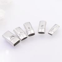 Rectangle Stainless Steel Magnetic Clasp, 316L Stainless Steel, polished original color 
