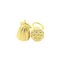 Brass Jewelry Pendants, gold color plated, fashion jewelry golden 