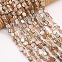 La Perla de Concha Natural, Nácar, Bricolaje, color mixto, 0.5-1cm, longitud:38 cm, Vendido por Sarta