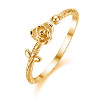 Brass Cuff Finger Ring, Adjustable & for woman 