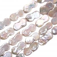 Perles de culture d'eau douce Keishi, perle d'eau douce cultivée, DIY, blanc cm, 19- Vendu par brin