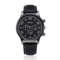 Men Wrist Watch, Zinc Alloy, with PU Leather, for man 40,8,20mm 