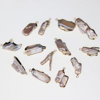 培養された淡水真珠の黄銅ペンダント
, 天然有核フレッシュウォーターパール, とともに 銅, 圭司, ゴールドメッキ, ファッションジュエリー & DIY, 10x20- 売り手 パソコン