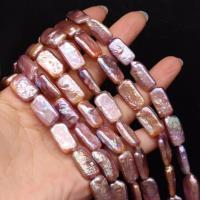 Keshi Cultured Freshwater Pearl Beads, irregular, DIY, purple Approx 15 Inch 