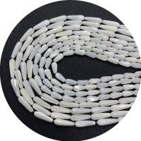 Muschel Perle, Tropfen, DIY & verschiedene Größen vorhanden, weiß, Länge:14.96 ZollInch, verkauft von Strang