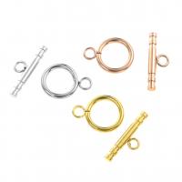 Stainless Steel Toggle Clasp, plated, DIY 14,22mm 