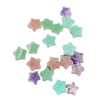 Perles de pierre gemme mixte, Pierre naturelle, étoile, différents matériaux pour le choix, plus de couleurs à choisir, 15-18mm, Environ Vendu par sac