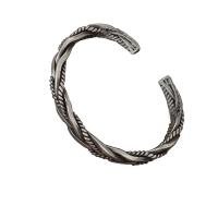 Zinc Alloy Cuff Bangle, plated, adjustable & for man Approx 6.3-7 Inch 