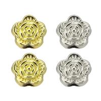 Zinc Alloy Flower Beads, high quality plated Approx 3mm 