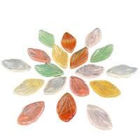 Gemstone ювелирные изделия Кулон, Природный камень, Лепестки, полированный, различные материалы для выбора & Мужская, Много цветов для выбора, 22mm, продается PC