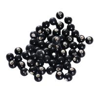 Plating Porzellan Bead, DIY, schwarz, verkauft von Tasche